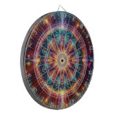 マンダラ鮮やかダーツボード ダーツボード (正面左)