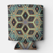 マンダラ鮮やかフローラカーペット 缶クーラー (裏面)