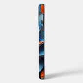 マンダラ鮮やか旋回：オッターボックス Case-Mate iPhoneケース (裏面 / 左)