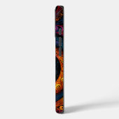 マンダラ鮮やか旋回：オッターボックス Case-Mate iPhoneケース (裏面 / 左)