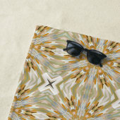 マンダラ1ビーチタオル ビーチタオル (インサイチュ)