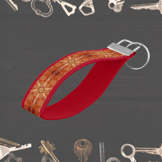 マンダラ10手首キーチェーン リストバンドキーホルダー