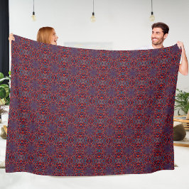 マンダラ11フリースブランケット フリースブランケット