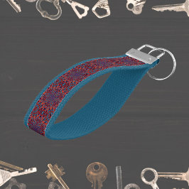 マンダラ11手首キーチェーン リストバンドキーホルダー