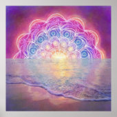 マンダラ12日海ピンク – ポスター (正面)