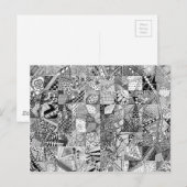 マンダラ1 ポストカード (正面/裏面)