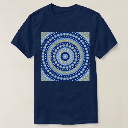 マンダラ1 Tシャツ (デザイン正面)