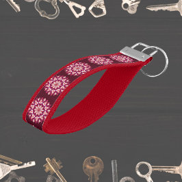 マンダラ3手首キーチェーン リストバンドキーホルダー