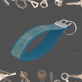 マンダラ4手首キーチェーン リストバンドキーホルダー