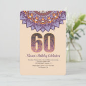 マンダラ60招待状 招待状 (スタンド正面)