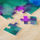 マンダラ(アルコールインク) ジグソーパズル (側面)