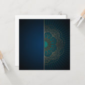 マンダラ – グリーティングカード (正面/裏面インサイチュ)