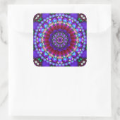 マンダラ – デイリーフォーカス1.28.2018 スクエアシール (バッグ)