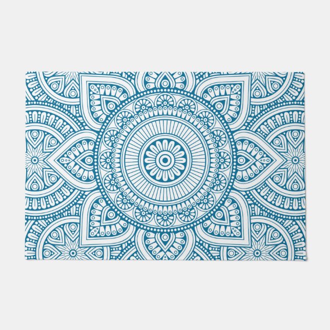 マンダラ ドアマット (正面)