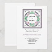 マンダラ フロリブンダ 招待状 (正面/裏面)