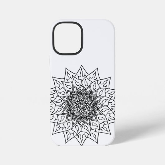 マンダラ ポップアート iPhoneケース (裏面)
