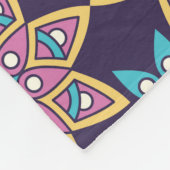 マンダラ/モロッコタイルパターンフリースブランケット フリースブランケット (角)