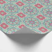 マンダラ/モロッコタイルパターン ラッピングペーパー (角)