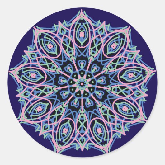 マンダラ。 ラウンドシール (正面)
