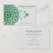 マンダラ – 両面名刺 名刺 (正面/裏面)