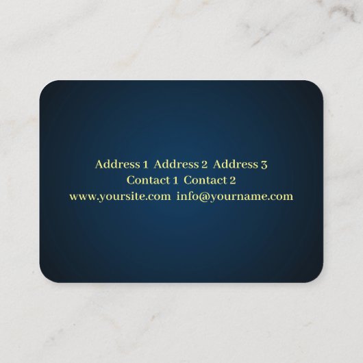 マンダラ – 名刺 (裏面)