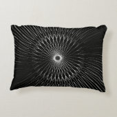 マンダラ、自転車ワイヤ1 アクセントクッション (裏面)