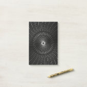 マンダラ、自転車ワイヤ1 ポストイット (デスク上)