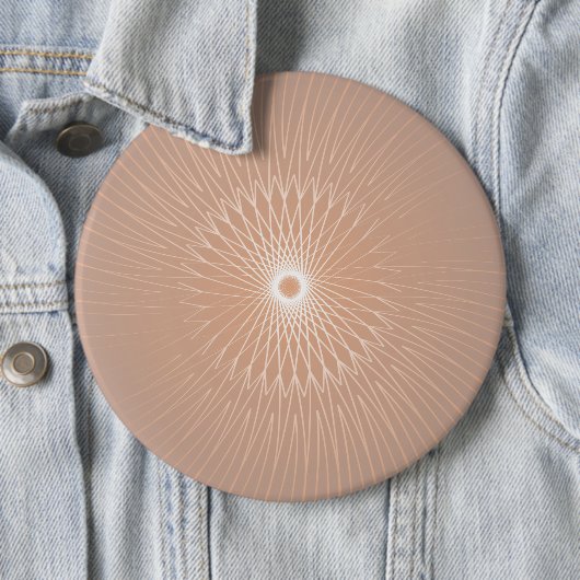 マンダラ、自転車ワイヤ5 缶バッジ (インサイチュ)