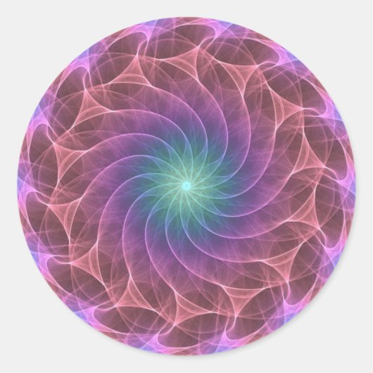 マンダラC01シール ラウンドシール (正面)