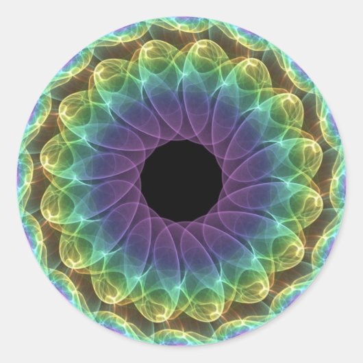 マンダラC02シール ラウンドシール (正面)