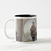 マンダリンの家のアパート、南京の近くで、のために ツートーンマグカップ (左)