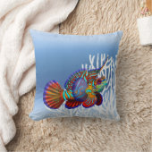 マンダリンのDragonetのハゼ礁の魚の枕 クッション (ブランケット)