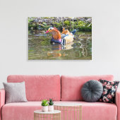 マンダリンアヒル キャンバスプリント (インサイチュ (リビング))