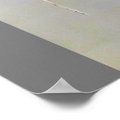 マンダリンアヒルin雪のシーン渡辺聖亭 ポスター (角)