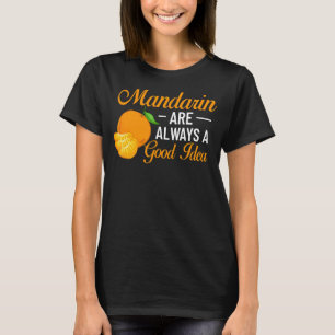 マンダリンオレンジツリーフルーツプラントジュースフレッシュカンヌ Tシャツ