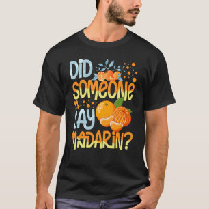 マンダリンオレンジツリーフルーツプラントジュースフレッシュカンヌ Tシャツ