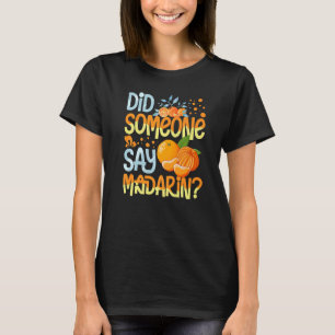 マンダリンオレンジツリーフルーツプラントジュースフレッシュカンヌ Tシャツ