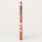 マンダリンオレンジモザイクパターン Case-Mate iPhoneケース (裏面/左)