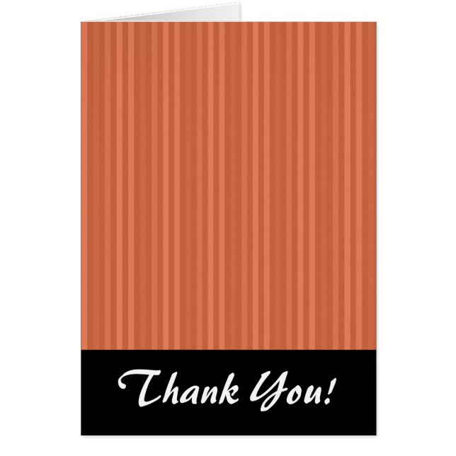 マンダリンオレンジ縦型ストライプ (正面)