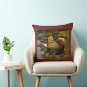 マンダリンカラフルダックラストスクエア クッション (椅子)