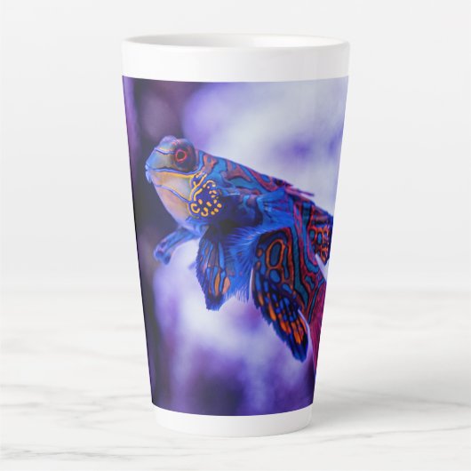 マンダリンゴバイフィッシュ カフェラテマグ (正面)