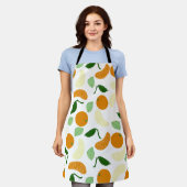 マンダリンシトラス エプロン (着用した状態)