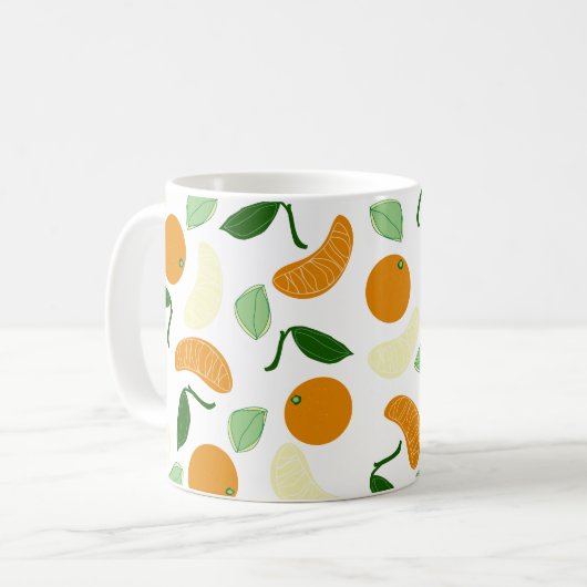 マンダリンシトラス コーヒーマグカップ (正面左)