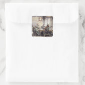 マンダリンズハウスでのディナーパーティー、'中国イン スクエアシール (バッグ)