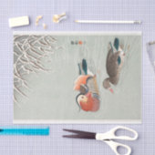 マンダリンダックス(1925年~1936年)大原小村(1877年 – ) 薄葉紙 (クラフト)