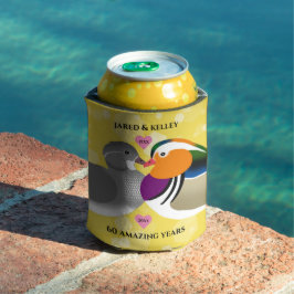 マンダリンダックズロベバード任意の記念日 缶クーラー
