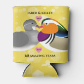 マンダリンダックズロベバード任意の記念日 缶クーラー (正面)