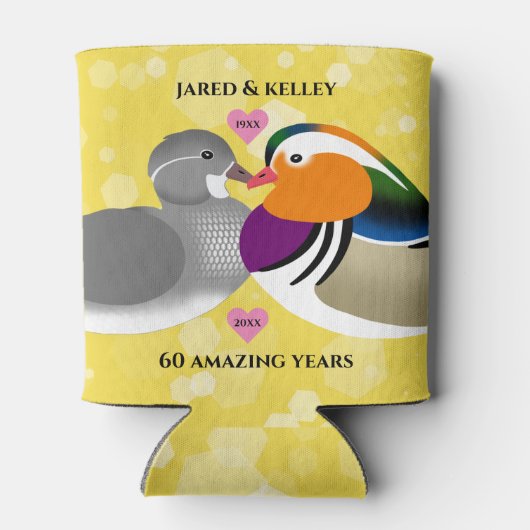 マンダリンダックズロベバード任意の記念日 缶クーラー (裏面)