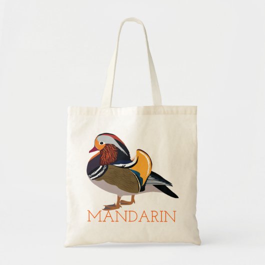 マンダリンダックバーズバッグ トートバッグ (正面)