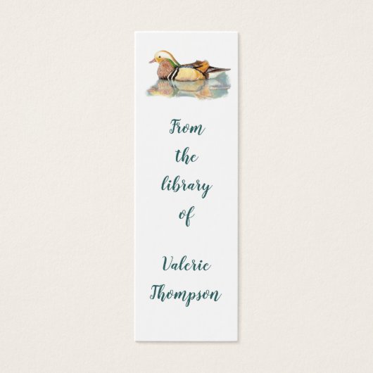 マンダリンダックブックマークへカスタマイズ (正面)